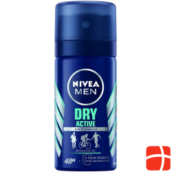 Nivea Male Deo Dry Active Aeros (neu) Spray 35ml