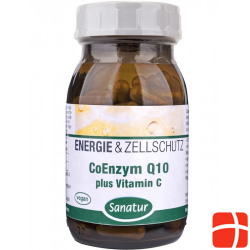 Sanatur Coenzym Q10 Plus Kapseln M Vitamin C 100 Stück