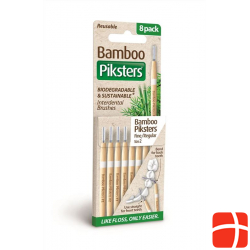 Piksters Bamboo 2 White 8 Stück