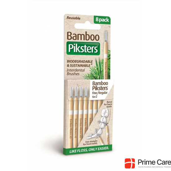 Piksters Bamboo 2 White 8 Stück buy online