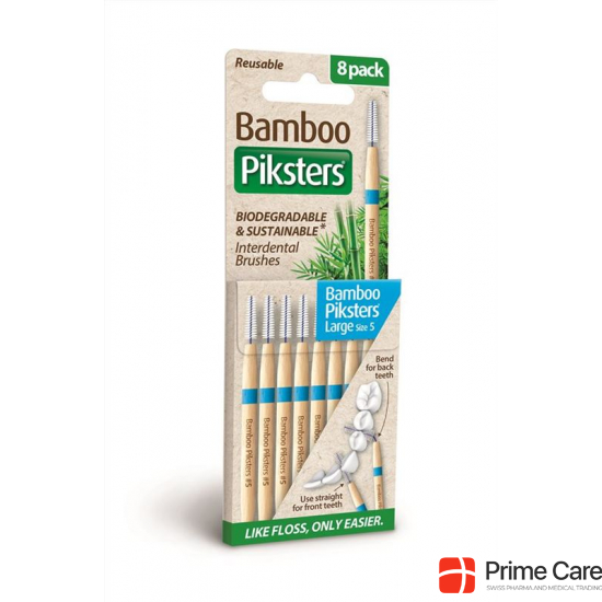 Piksters Bamboo 5 Blue 8 Stück buy online