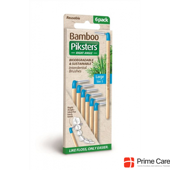 Piksters Bamboo Kink 5 Blue 6 Stück buy online
