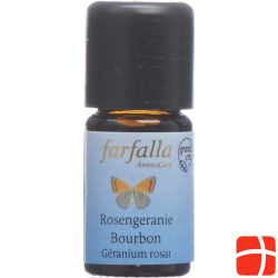 Farfalla Rosengeranie Bourb Ätherisches Öl Bio Cru 5ml