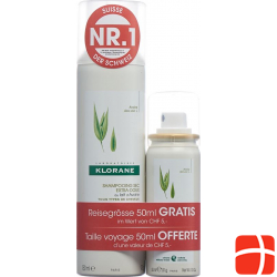 Klorane dry shampoo oats 150ml+50ml