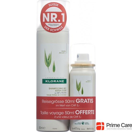 Klorane dry shampoo oats 150ml+50ml buy online