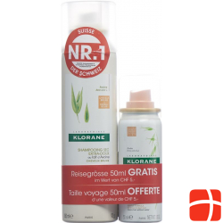 Klorane Trockenshampoo Hafer Getoent 150ml+50ml