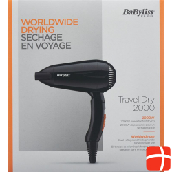 Babyliss hair dryer Travel Dry 2000 W