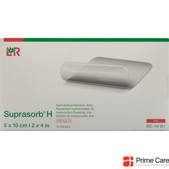 Suprasorb H Duenn 5x10cm 10 Stück buy online