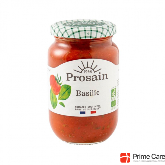Pro Sain Tomaten Sauce M Basilikum Bio Glas 200g buy online