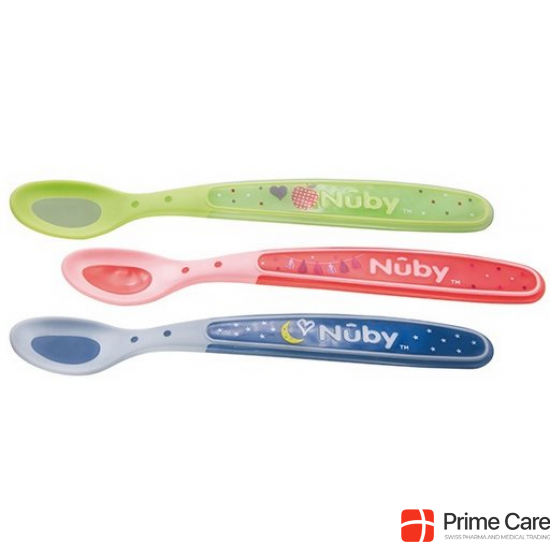 Nuby Löffel Wärmesensitiver Hot Safe 3m+ 2 Stück buy online