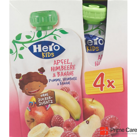 Hero Kids Smoothie Apfel Himb Ban Quat 4x 120g buy online