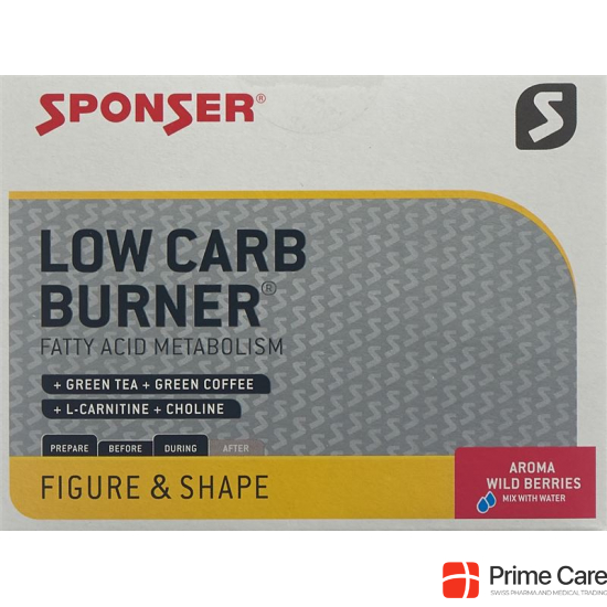 Sponser Low Carb Burner Pulver Wild Berries 20x 6g buy online