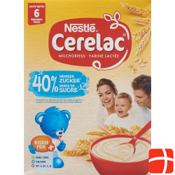 Nestle Cerelac Milchbrei -40% Zucker 6m 250g