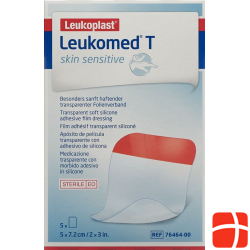 Leukomed T Skin Sensitive 5x7.5cm 5 pieces