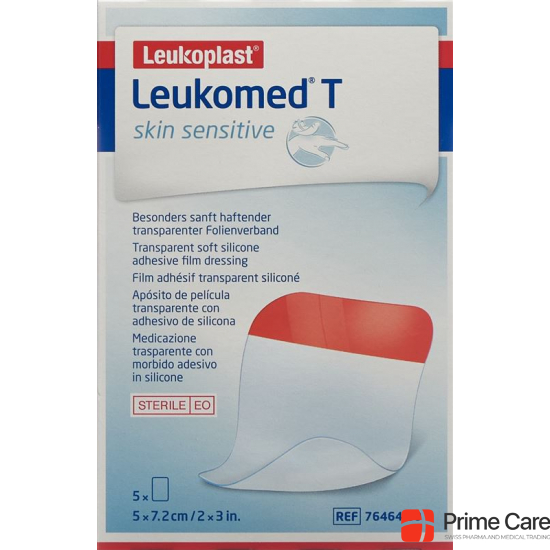 Leukomed T Skin Sensitive 5x7.5cm 5 pieces buy online
