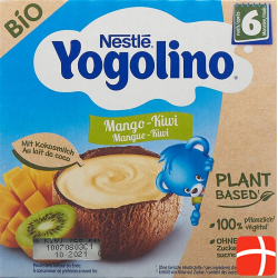 Nestle Yogolino Bio Plant Mango Kiwi 6m 4x 90g