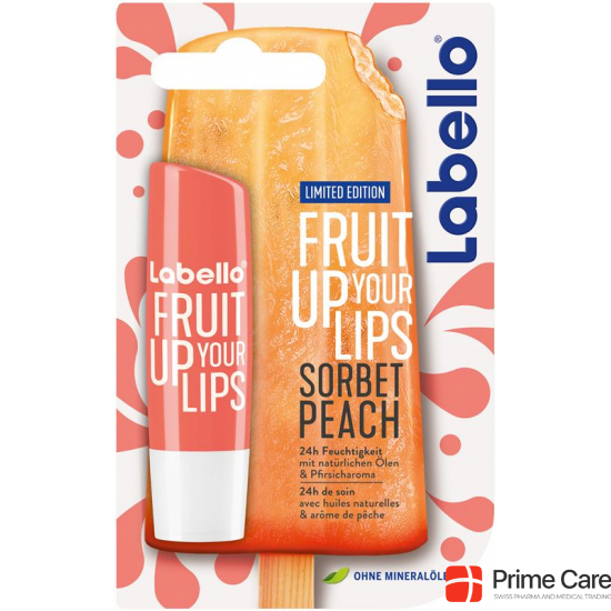 Labello Fruit Up Your Lip Sorbet Pfirsich 5.5ml buy online