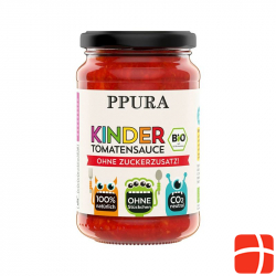 Ppura Sugo Kinder Tomatensauce ohne Zucker Bio 340g