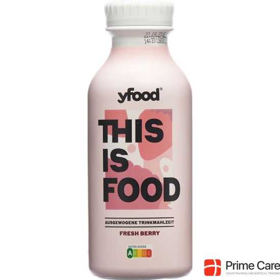 Yfood Trinkmahlzeit Fresh Berry Flasche 500ml buy online