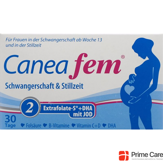 Caneafem 2 Schwangerschaft Stillzeit Kapseln 60 Stück buy online