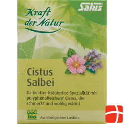 Salus Cistus Sage Tea Organic Bag 15 Pieces