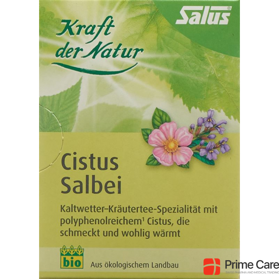 Salus Cistus Sage Tea Organic Bag 15 Pieces buy online