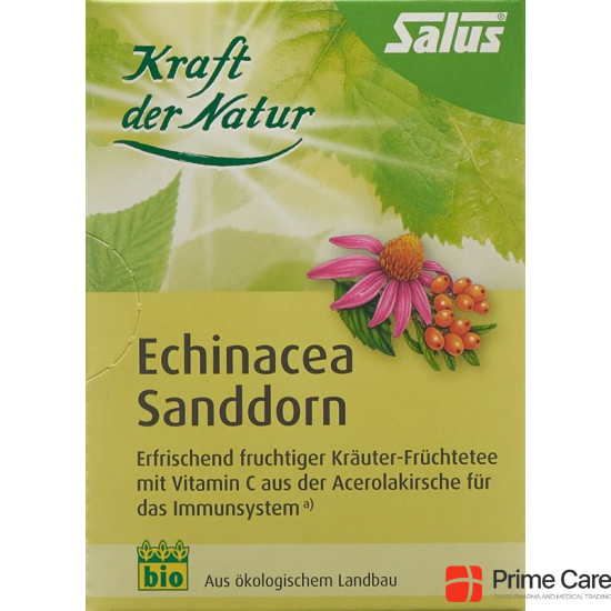 Salus Echinacea Sea Buckthorn Tea Organic Bag 15 Pieces buy online