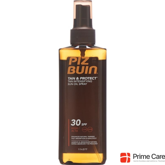 Piz Buin Tan & Protect Sun Oelspray Sf30 150ml buy online