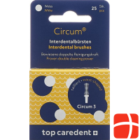 Top Caredent Circum 3 Int Bürsten Grau 25 Stück