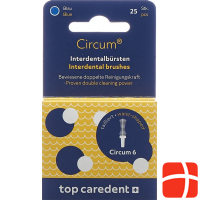 Top Caredent Circum 6 Int Bruesten Grau 25 Stück