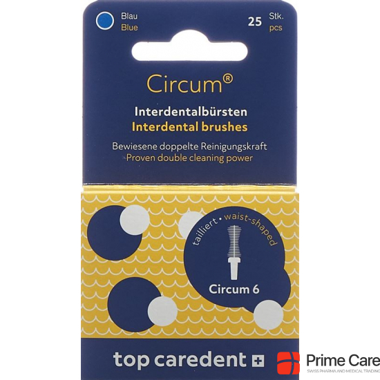 Top Caredent Circum 6 Int Bruesten Grau 25 Stück buy online