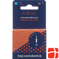 Top Caredent A-brush 2 Idbh-t Türkis 25 Stück