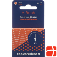 Top Caredent A-brush 3 Idbh-o Orange 25 Stück