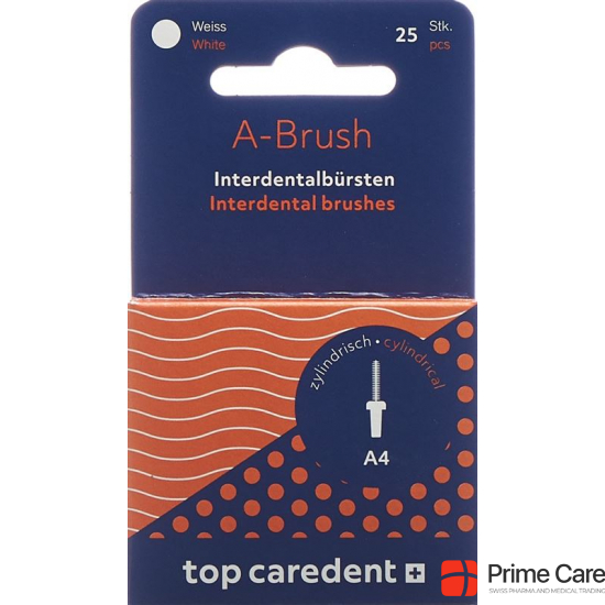 Top Caredent A-brush 4 Idbh-w Weiss 25 Stück buy online