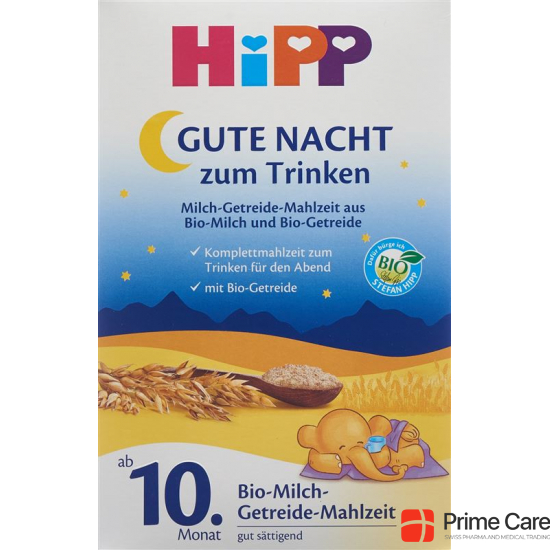 Hipp Gute Nacht Mahlzeit Milch-Getreide 500g buy online