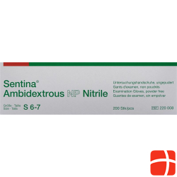 Sentina Ambidextrous S 6-7 Nitrile Puderfrei 200 Stück