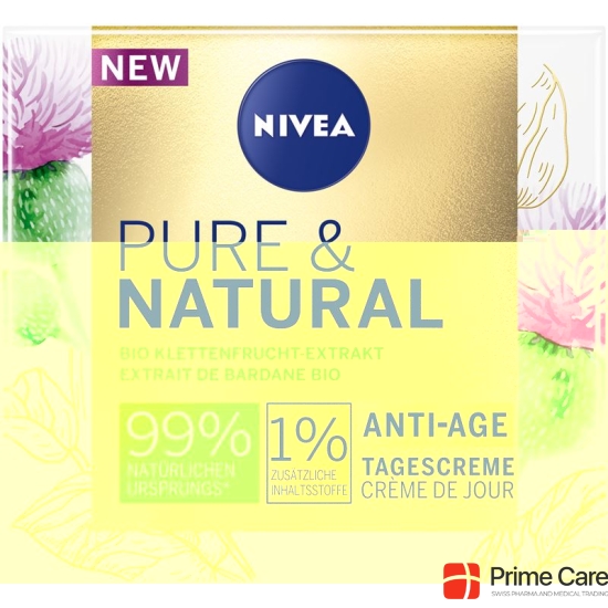 Nivea Pure & Natural Tagescreme Anti-Age 50ml buy online