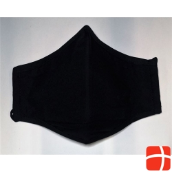 Vasano Fabric Mask Washable Black Uni