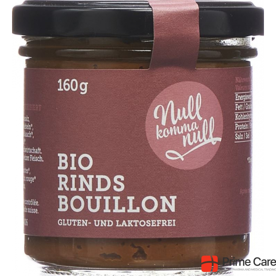 Nullkommanull Rindsbouillon Glas 160g buy online