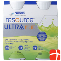 Resource Ultra Fruit Apfel 4 Flasche 200ml