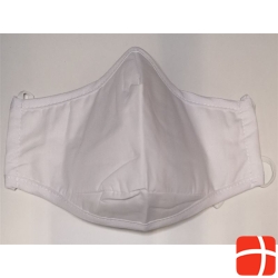 Vasano fabric mask washable white uni