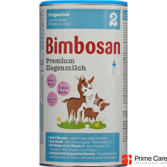 Bimbosan Premium Ziegenmilch 2 Dose 400g buy online