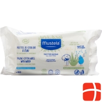 Mustela Reinigungstücher Wasser Bio 60 Stück
