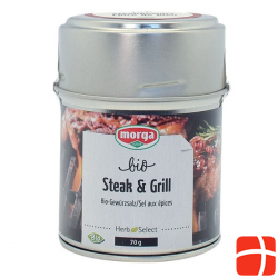 Morga Gewürz Steak & Grill Bio Dose 70g