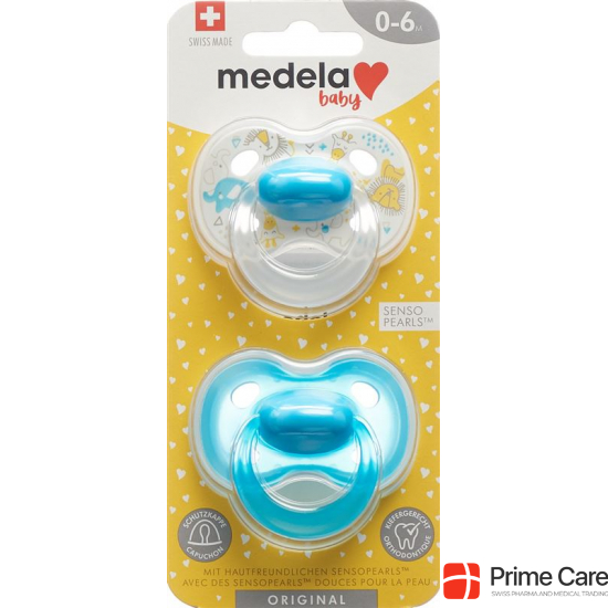 Medela Baby Dummy Original 0-6 Boy 2 pieces buy online