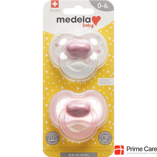 Medela Baby Dummy Original 0-6 Girl 2 pieces buy online