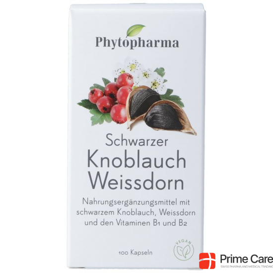 Phytopharma Schwarz Knoblauch Weissdo Kapseln 100 Stück buy online