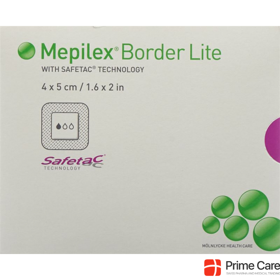 Mepilex (pi-aps) Bor Lit Silikon 4x5cm 10 Stück buy online