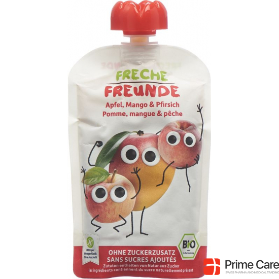 Freche Freunde Quetschmus Apfel Mango&pfirs 100g buy online