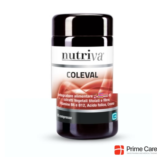 Nutriva Coleval Tabletten Glasflasche 60 Stück buy online